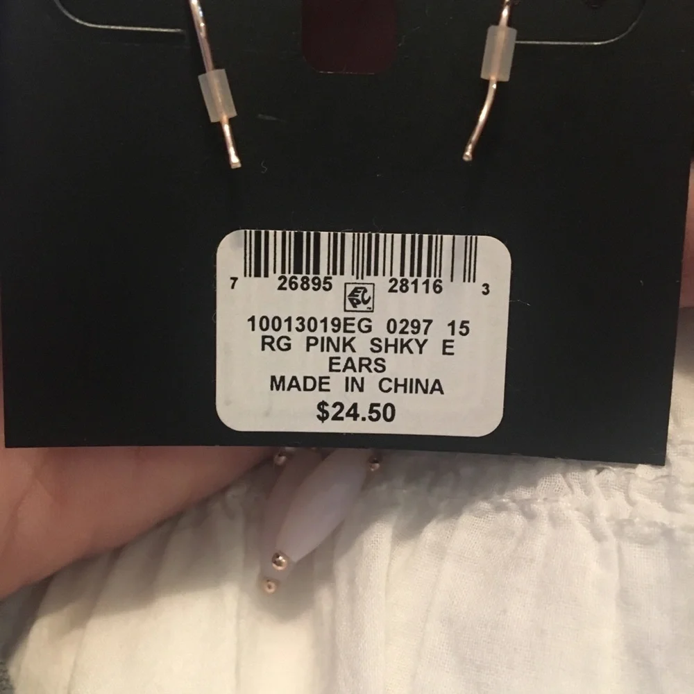 Inc earrings